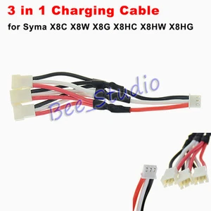1 to 3 converter charging cable for Syma X8C X8W X8G X8HC HW HG Battery Charger - Picture 1 of 4