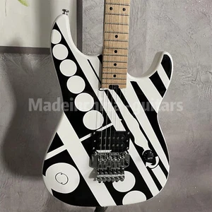 Custom ST Electric Guitar FR Bridge H Pickup Maple Fretboard&Neck 6 String Solid - Bild 1 von 10