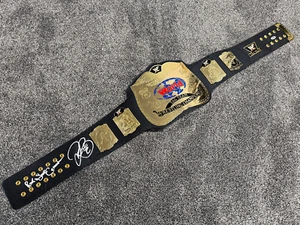 MICK FOLEY Rock N Calzino Autografo FIRMATO WWE WWF Tag Titolo Cintura PSA COA Proof - Foto 1 di 5
