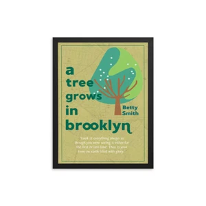 A Tree Grows in Brooklyn by Betty Smith Book Poster - Picture 1 of 3
