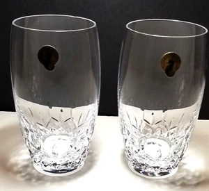 Waterford Crystal Lismore Essence Hiball Hi Ball Pair #151885 Boxed with tags - Picture 1 of 2