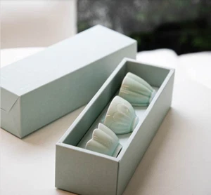 Korea Goryeo Celadon Ceramic Cup SET Tea Soju Alcohol Shot Glass Sake for Gifts - Picture 1 of 10