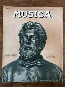 Pierre Lafitte Revue MUSICA # 117 (Juin 1912) Nr Special GEORGES BIZET - Picture 1 of 6
