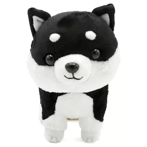 New Black SHIBA INU 8 inch Plush (Official Great Eastern) 52906 Dog Plushie - Picture 1 of 3
