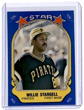 1981 Fleer Star Stickers Willie Stargell Pittsburgh Pirates #15
