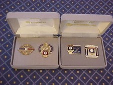 Retro Hall of Fame HOF Press Media Pins 1995 - Induction Years 1944 & 1969