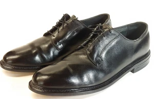 Vintage Stuart McGuire schwarze elegante Leder-Oxfordsschuhe für Herren Größe 13 C hergestellt in den USA - Bild 1 von 8