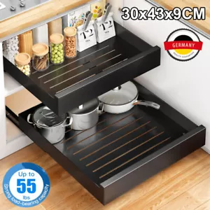 Telescopic Drawer Kitchen Drawer Extendable Cabinet Extractor Basket Extractor Organizer - Picture 1 of 14