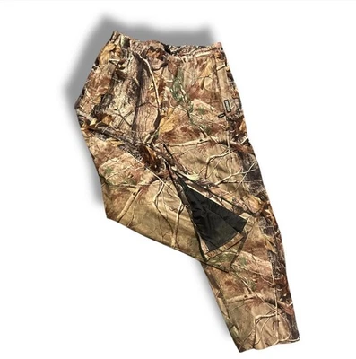 SERIE GUÍA Marrón RealTree TECH2O CAMUFLAJE PANTALONES DE CAZA Impermeable Lluvia Para hombres XL Foto 1 de 3