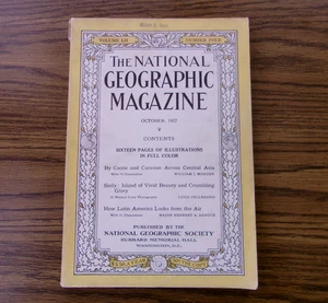 OCTOBER 1927 National Geographic Magazine - Picture 1 of 14