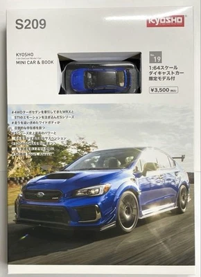 Kyosho No.19 Subaru WRX STI S209 Minicar 1/64  Family Mart Limited  Used - Image 1 of 4