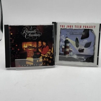 John Tesh 2FER Romantic Christmas & Discovery 2CD EX- & EXCELLENT Foto 1 de 4