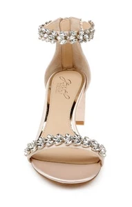 Jewel Badgley Mischka Block Heels - Picture 1 of 15
