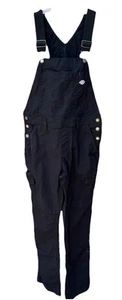 Latzhose Damen XS Dickies schwarz Cooling Temp I Q lange Beine verstellbar Druckknopf - Bild 1 von 14