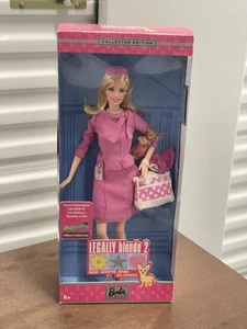 Muñeca Barbie Legalmente Rubia 2 Elle Woods & Bruiser Dog 2003 Mattel B9234 NRFB - Imagen 1 de 4