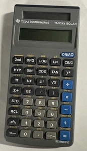 TEXAS INSTRUMENTS TI-30Xa Solar Scientific Calculator Working - Picture 1 of 3
