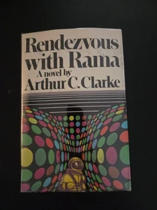 Rendezvous With Rama Arthur C. Clarke Book Club Edition BCE Hardcover Sci-Fi HBJ - Picture 1 of 6