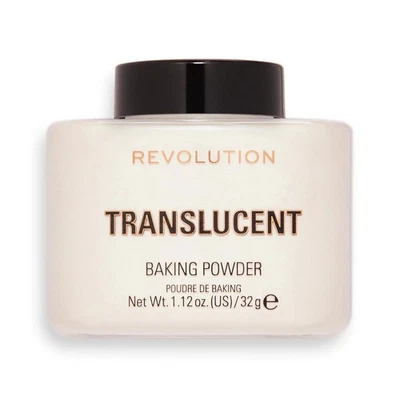 Revolution Loose Baking Powder Makeup Setting Powder Translucent 1.12  pkg of 3 - Image 1 of 3