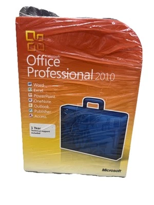 Microsoft Office 2010 Professional For3 PCs Full English Ver. open RETAIL BOX - Image 1 of 4