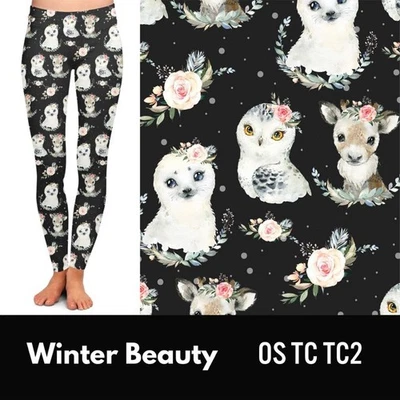 Invierno Belleza Bebé Animal Leggings Mujer Alto y Curvilíneo (12-20) Foto 1 de 2