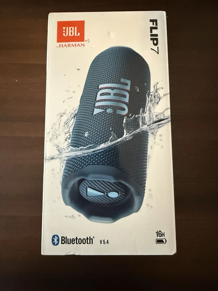 Altavoz Bluetooth JBL Flip 7 caja al por menor solo con insertos - no incluye altavoz Foto 1 de 4