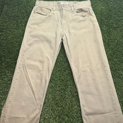 BKE Jake Bootcut хаки брюки мужские 34L (подходит 32 x 32) коричневый повседневный читать - Изображение 1 из 4