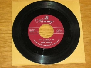R&B 45 RPM - BUDDY JOHNSON - MERCURY 70912X45 - "BRING IT HOME TO ME" - Foto 1 di 2