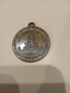 1884, 13-14 July Commemorative Medal Of Tallest Church In The World. - Picture 1 of 4