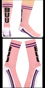 Dragon Ball Super Majin BUU Anime Athletic Crew Socks OSFM - Picture 1 of 4