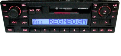 Original Volkswagen Gamma V 1J0035186 / B / D / E /  Autoradio  VW Radio - Bild 1 von 4