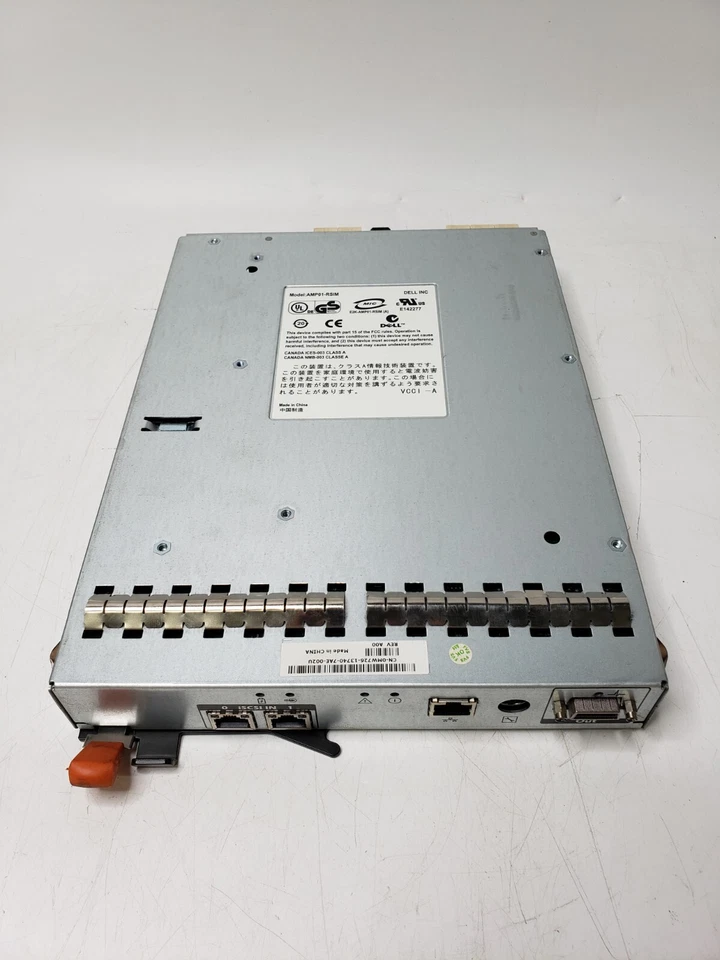 GENUINE DELL POWERVAULT MD3000I SAS/SATA ISCSI CONTROL MODULE AMP01-RSIM - Image 1 of 4
