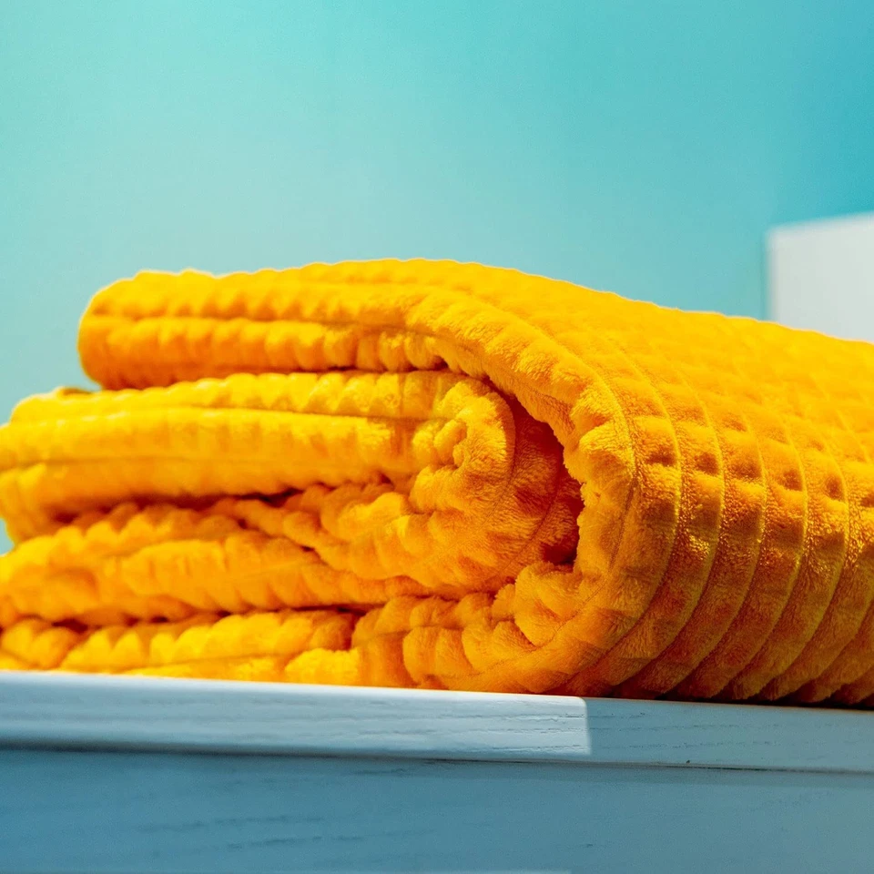 Cut Plush Fleece Throw Blanket Super Soft Lightweight Couch Sofa and Bed Blanket - Image 1 of 1