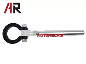JPM Aluminum Forge Front Tow Hook Bar For 2008-2014 M-Benz W204 C Class "BLACK" - Foto 1 di 3