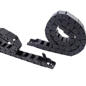 Cable Chain Semi-Enclosed Interior Opening 18x18/25/37/50 Bending Radius 28-75 - Picture 1 of 6