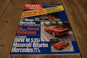 auto motor und sport, Heft 1 vom 9.Januar 1985, 182 Seiten, guter Zustand - Bild 1 von 1