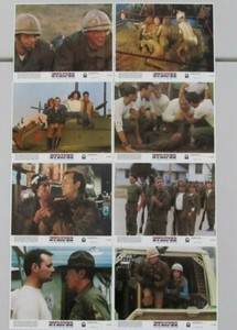 STRIPES ORIGINAL 8X10 LOBBY CARD SET OF 8 1981 BILL MURRAY HAROLD RAMIS CANDY