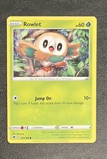 Pokémon TCG Rowlet Astral Radiance 019/189 Regular Common Card Near Mint NM