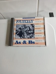 Family - A's & B's CD (Castle CCSCD 354) VG+ - Imagen 1 de 2