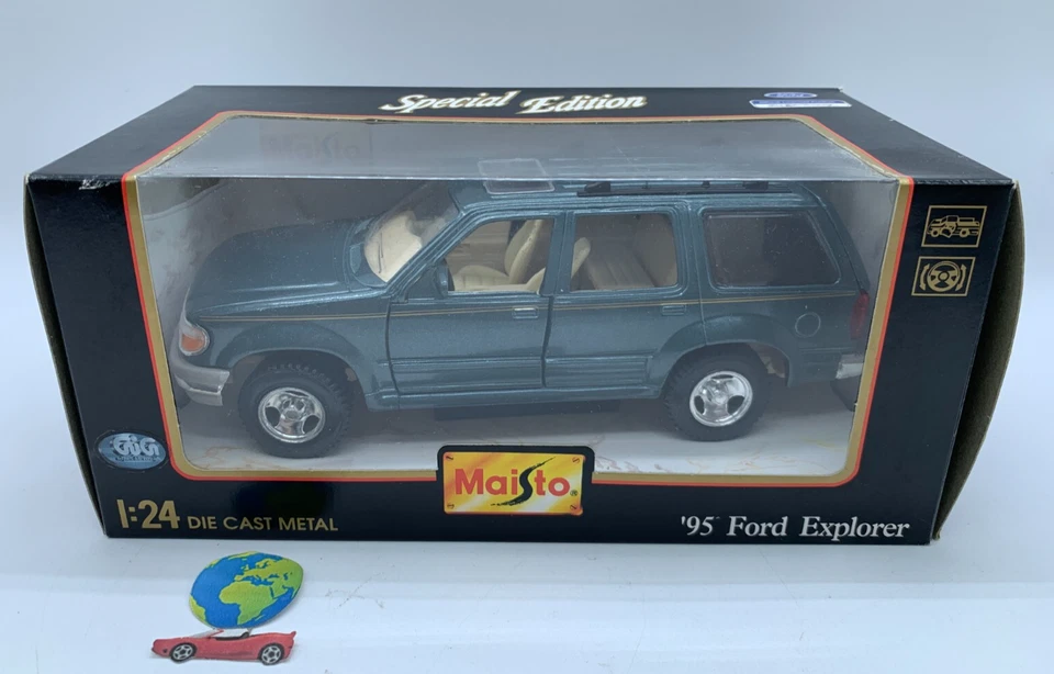 Maisto Ford Explorer 1995 , modello in scala 1:24-1:25, (2658) , vintage - Immagine 1 di 4