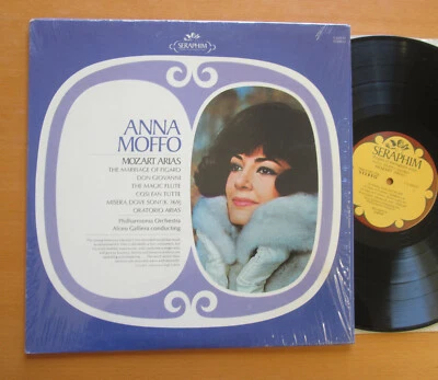 Anna Moffo Mozart Arias Alceo Galliera NEAR MINT Seraphim Stereo S-60110 - Image 1 of 4
