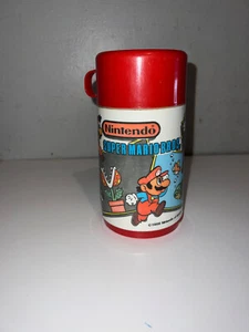 Nintendo SUPER MARIO BROS. Thermos Aladdin With Cap And Cup Vintage 1988 - Imagen 1 de 5