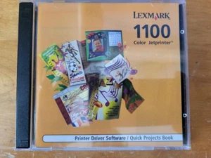 Lexmark 1100 Color Jetprinter & Draw 6 Print Studio Specia PC - Picture 1 of 2