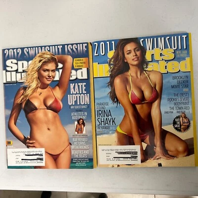 SPORTS ILLUSTRATED MAGAZINE WINTER 2011 IRINA SHAYK & 2012 KATE UPTON Foto 1 de 4