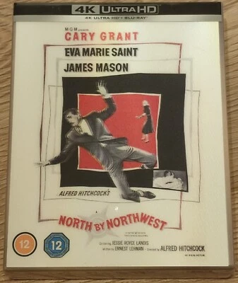 North by Northwest 4K+2D Collector's Edition (UK release) Steelbook Blu-Ray NEW - Image 1 of 4