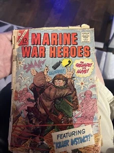 MARINE WAR HEROES #10 Charlton Comics 1965  - Picture 1 of 2