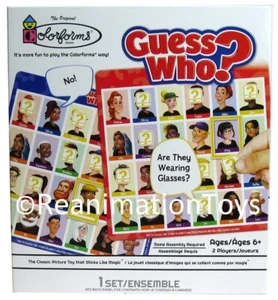 Hasbro Colorforms Guess Who? Travel Size Mini Board Game Road Trip To Go New - Picture 1 of 1