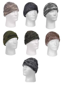 CAMO Watch Cap Beanie Knit Skull Hat US Navy USAF USCG Army Hunting Hiking Ski - Picture 1 of 8