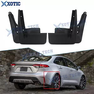 For Toyota Corolla 2020-24 E210 Front + Rear Mud Flaps Splash Guard Set 4PCS - Bild 1 von 12