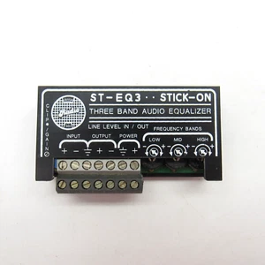 RDL ST-EQ3 Three Band Audio Equalizer Line Level STICK-ON Radio Design Labs - Picture 1 of 5