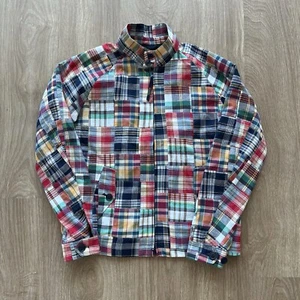Baracuta England Mens Madras Patchwork G4 Harrington Bomber Jacket Size 38 - Picture 1 of 10